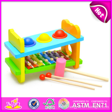 2014 Educational Wooden Xylophone Toy for Kids, Colorful Wooden Toy Xylophone for Children, Knock Xylophone Set for Baby W07c031 Factory